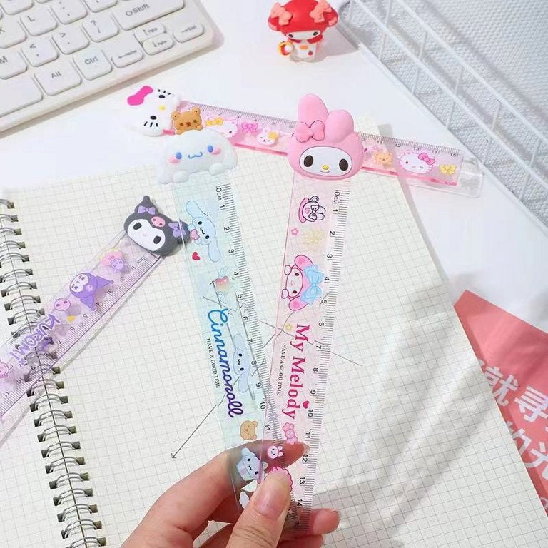 Sanrio Characters Kawaii Ruler