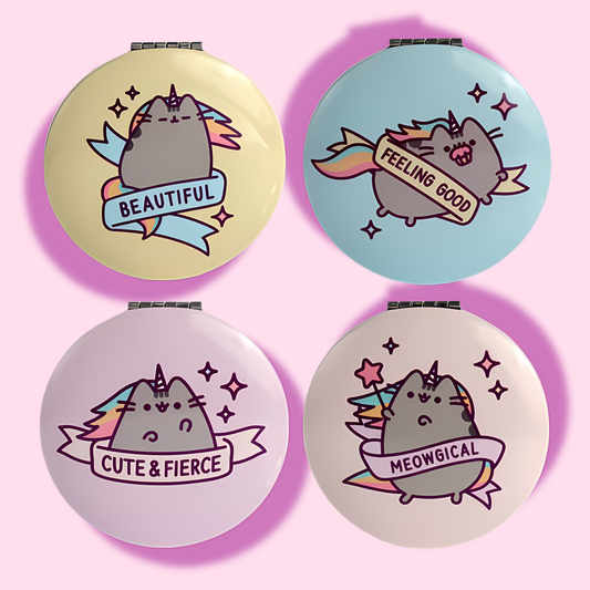 Pusheen the Cat Pusheenicorn Compact Mirror