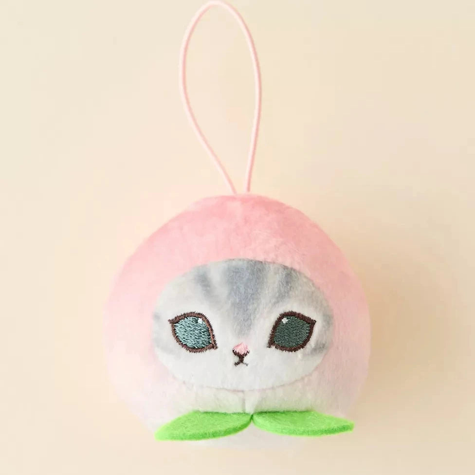 Mofusand Fresh Fruit Meow Face Blind Box Plushie Keychain