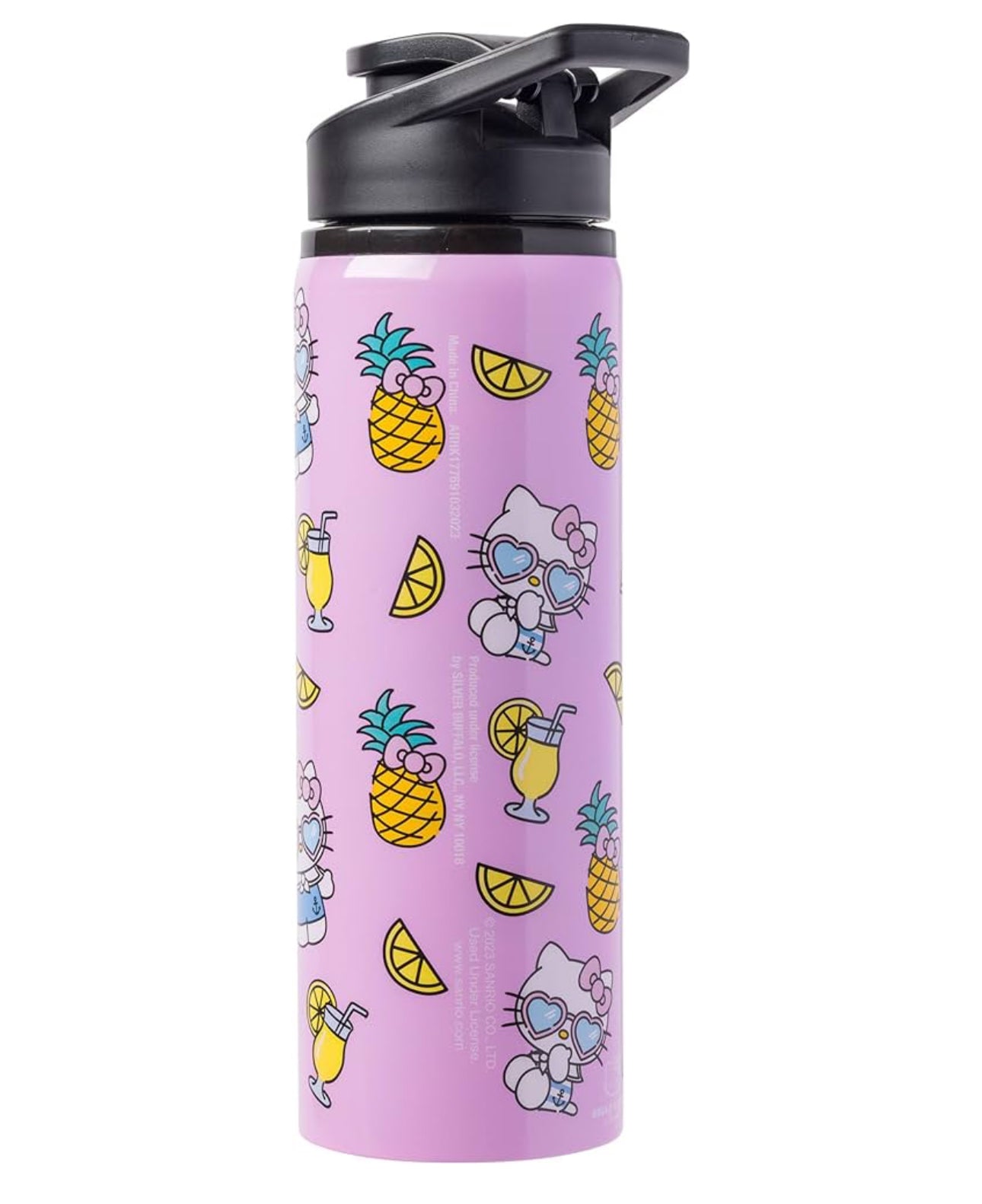 Hello Kitty Pineapples 25oz. Stainless Water Bottle