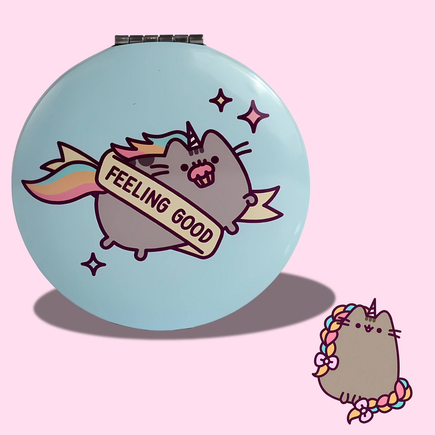 Pusheen the Cat Pusheenicorn Compact Mirror