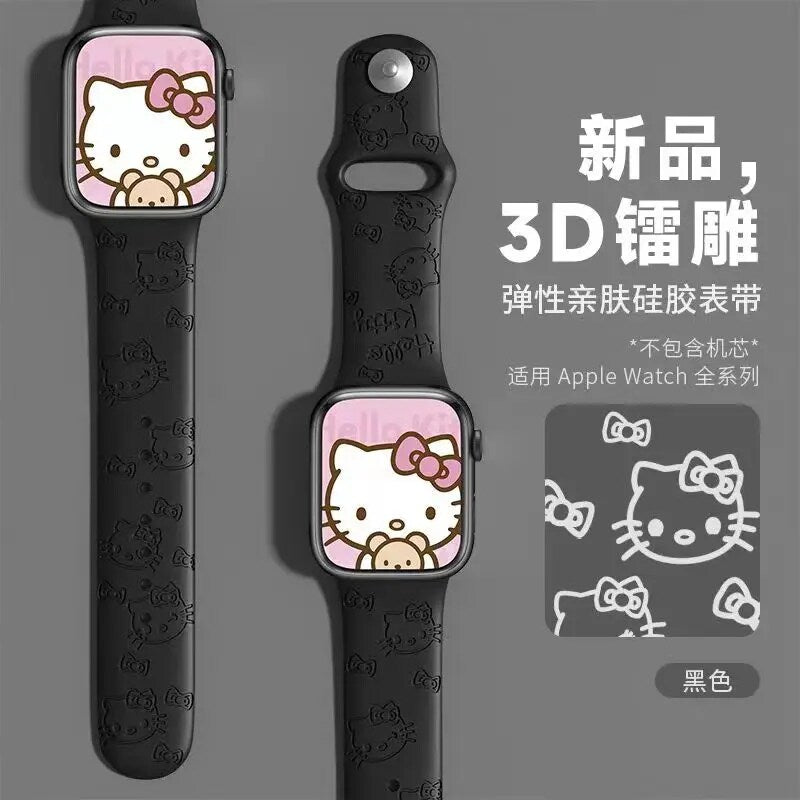 Hello Kitty Soft Silicone Watch Strap