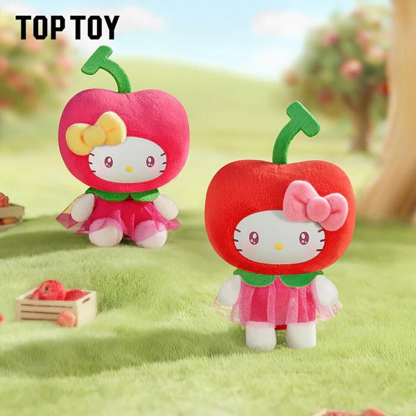 TOP TOY Sanrio Characters Fruit & Vegetable Series Mini Vinyl Keychain Pendant Blind Box