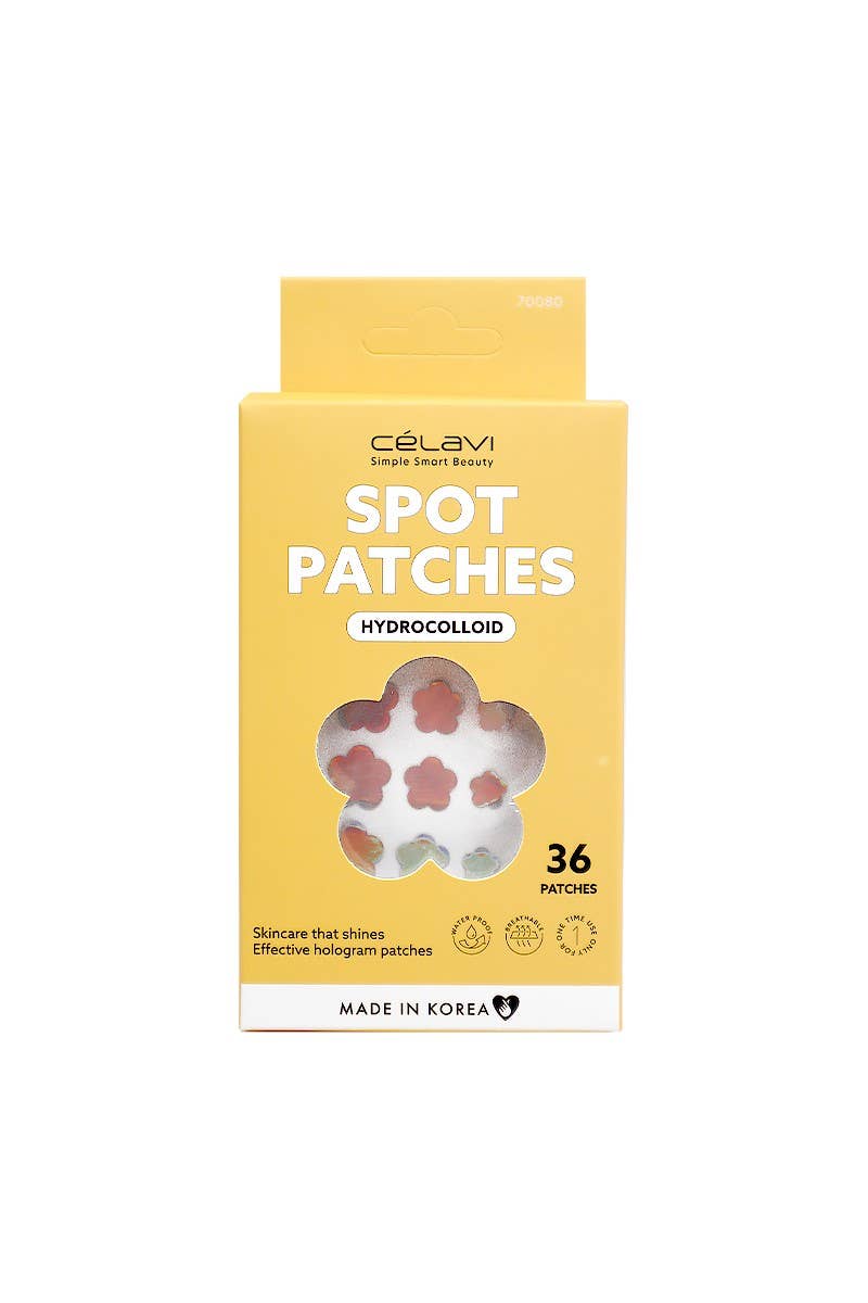 Hologram Floral Hydrocolloid Spot Patches