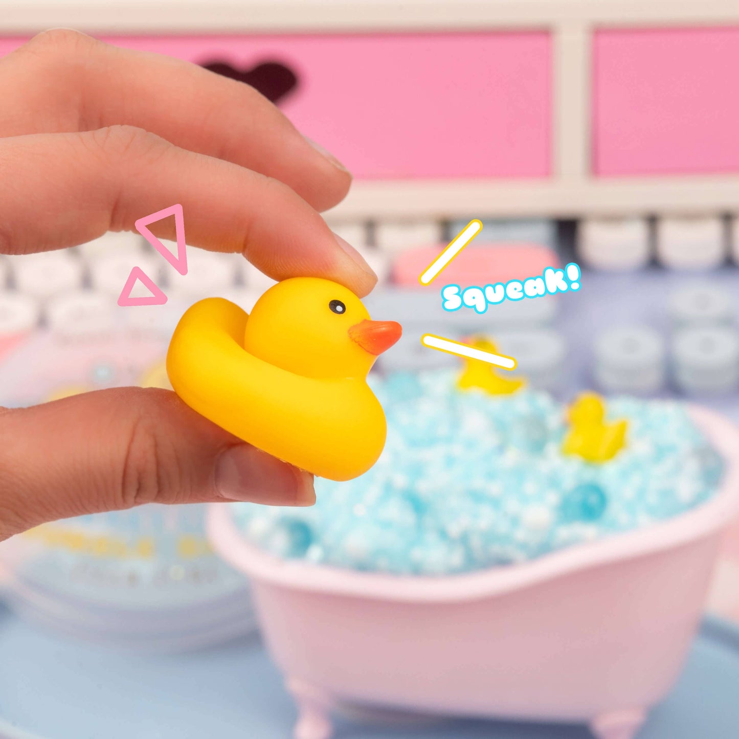 Kawaii Slime Co. Squeaky Clean Bubble Bath Floam Slime