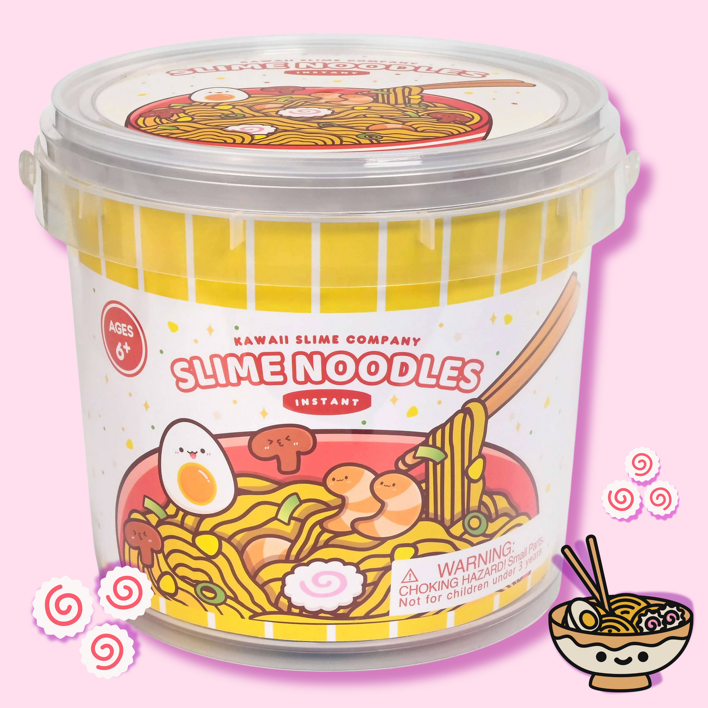 Kawaii Slime Co. Instant Ramen Noodles Slime Science Kit