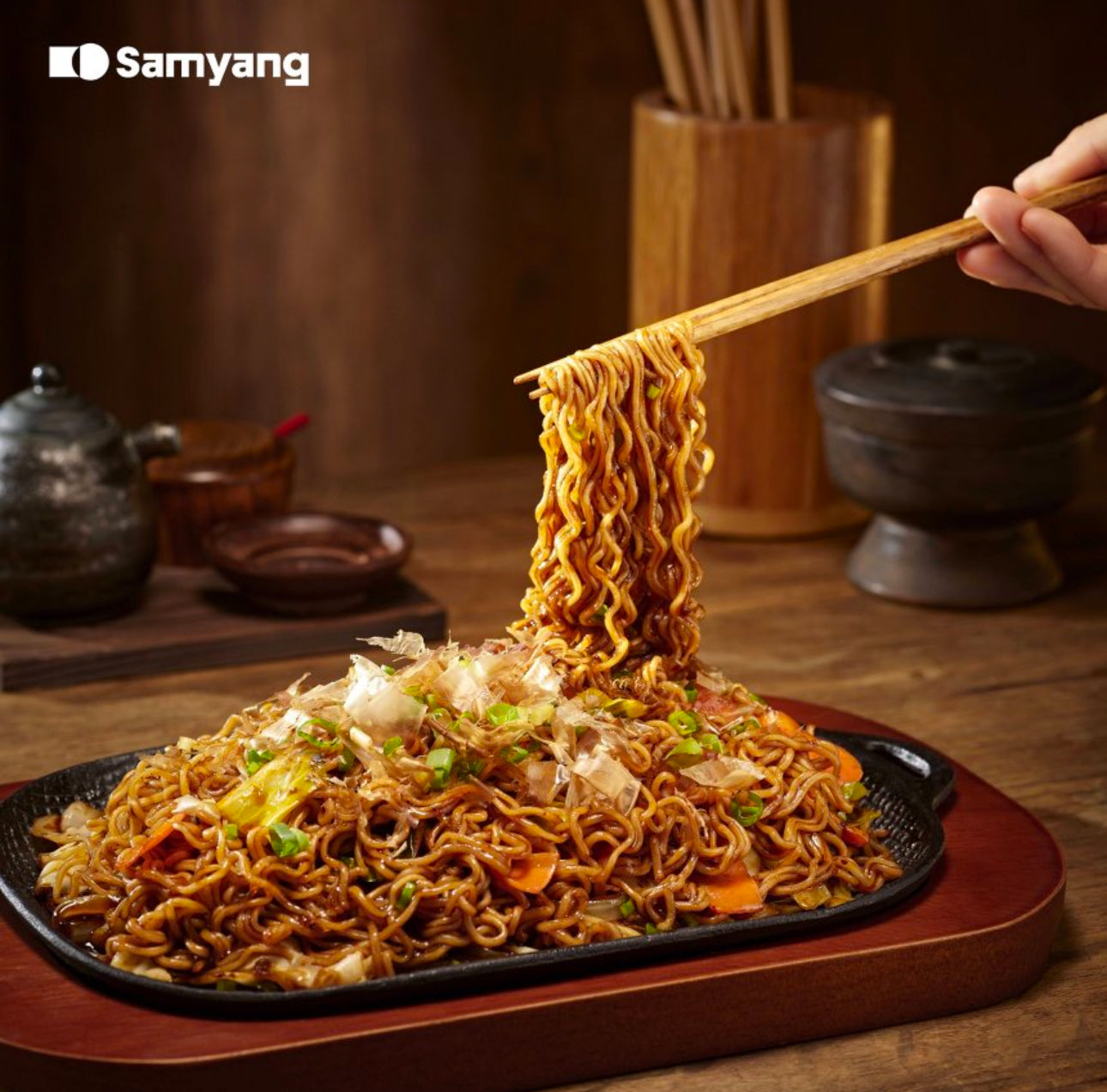 Samyang Buldak Yakisoba Spicy Ramen Flavored Noodles