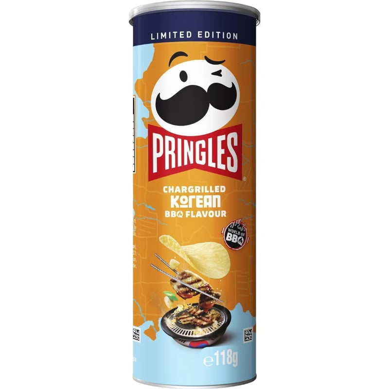 Pringles Limited Edition Korean Smokef Galibi Flavor Chips