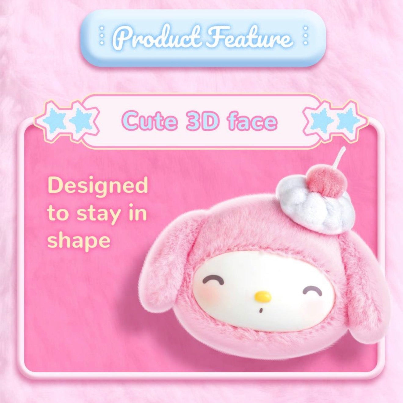 Moetch Sanrio My Melody Adorable Bunny Vinyl Plush Series Blind Box