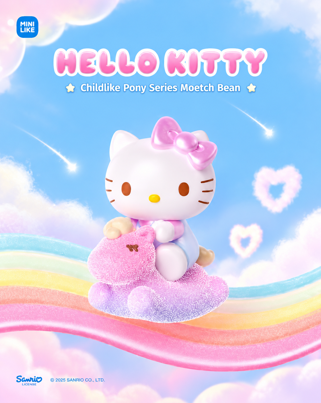 Moetch Hello Kitty Childlike Pony Series Moetch Bean Blind Bag