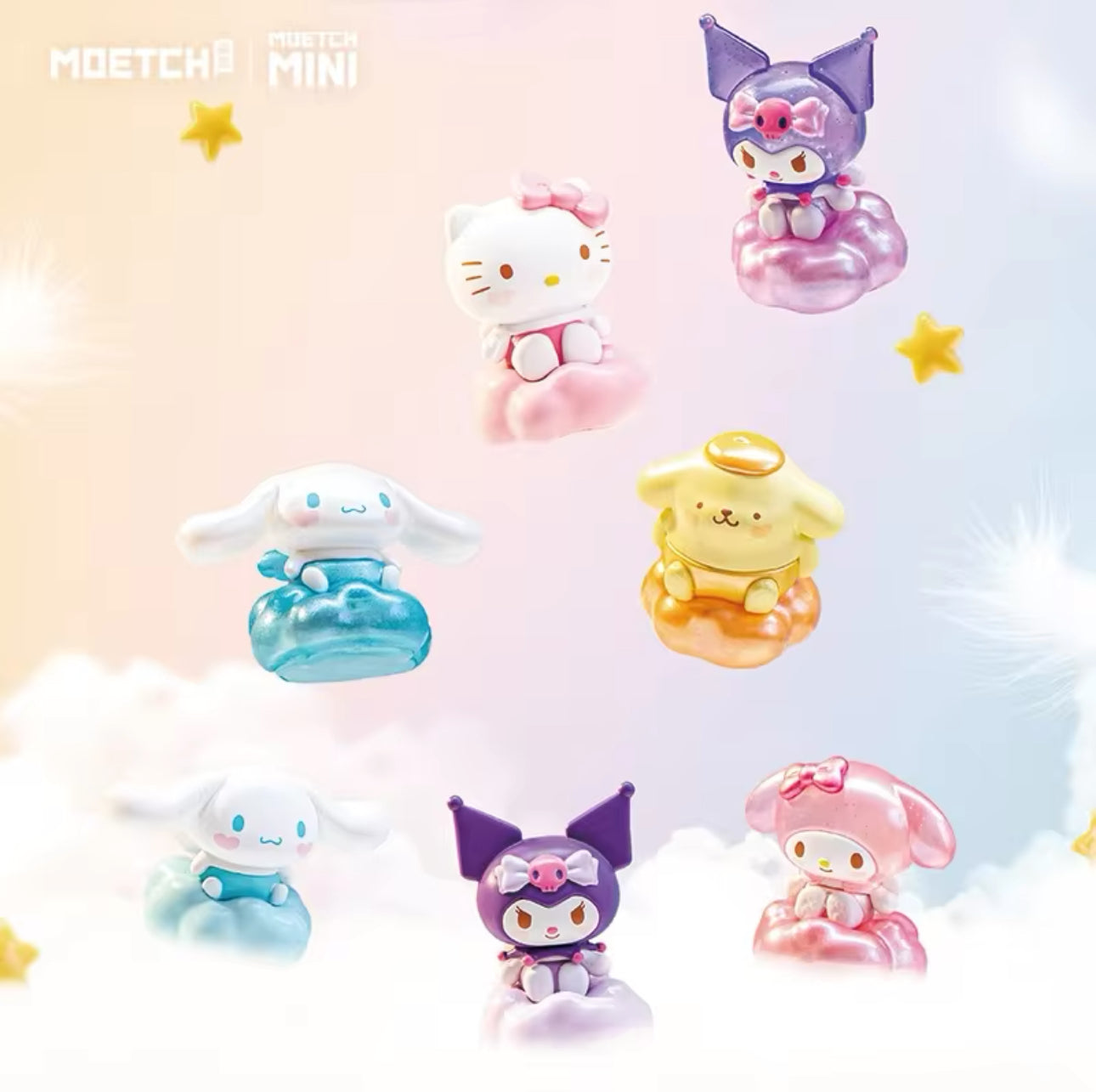 Sanrio Characters Angel Baby Moetch  Mini Figure Blind Bag