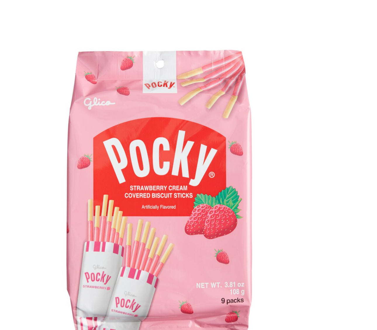 Pocky Biscuit Sticks Multi Pack of 9