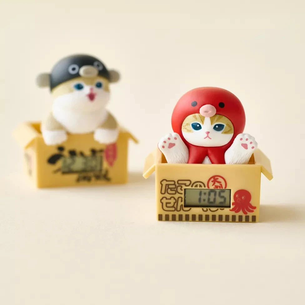 Mofusand Marine Life Meow Watch Blind Box Figure Clock