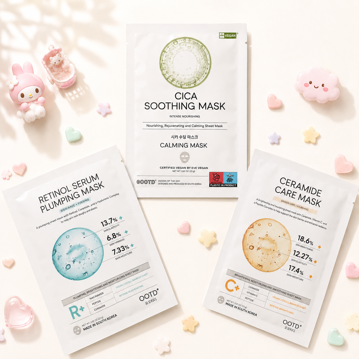 OOTD Korean Vegan Sheet Mask