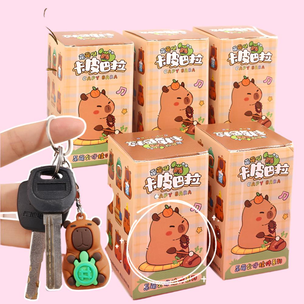 Capybara Adventures Series Keychain Blind Box