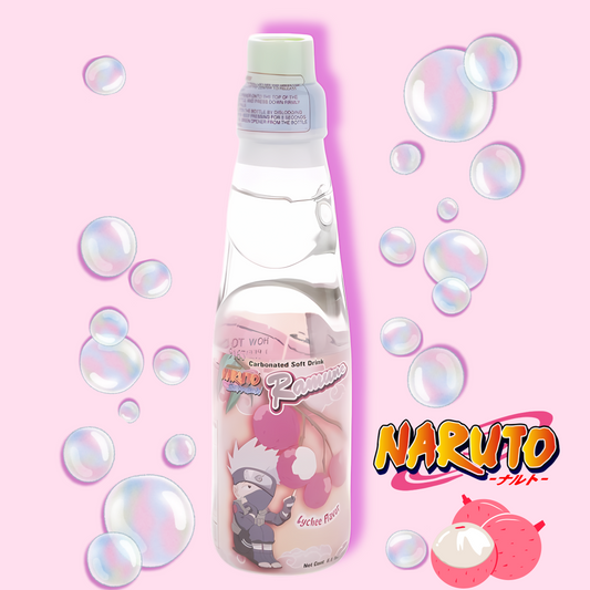 Naruto Ramune Soda Kakashi Lychee 6.6oz