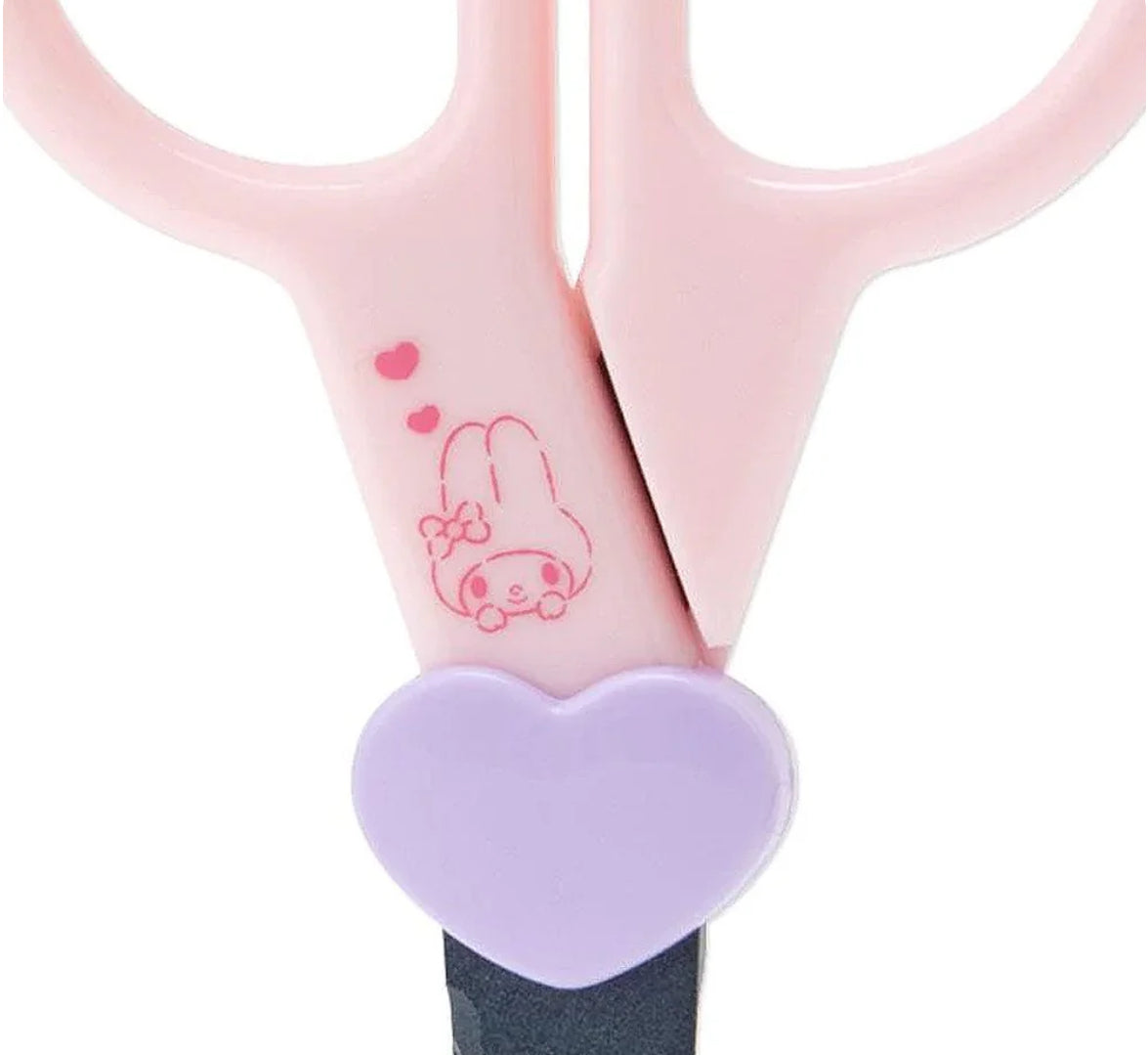 Sanrio My Melody Face Shaped Craft and Paper Cutting Scissors