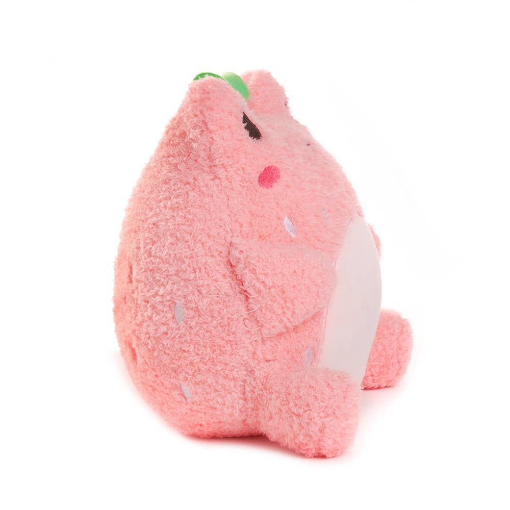 Kawaii Strawberry Wawa Cute Pink Frog Plushie