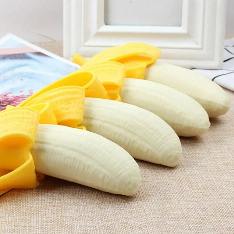 Kawaii Vegetable Market Crazy Peeling Banana Sensory Toy