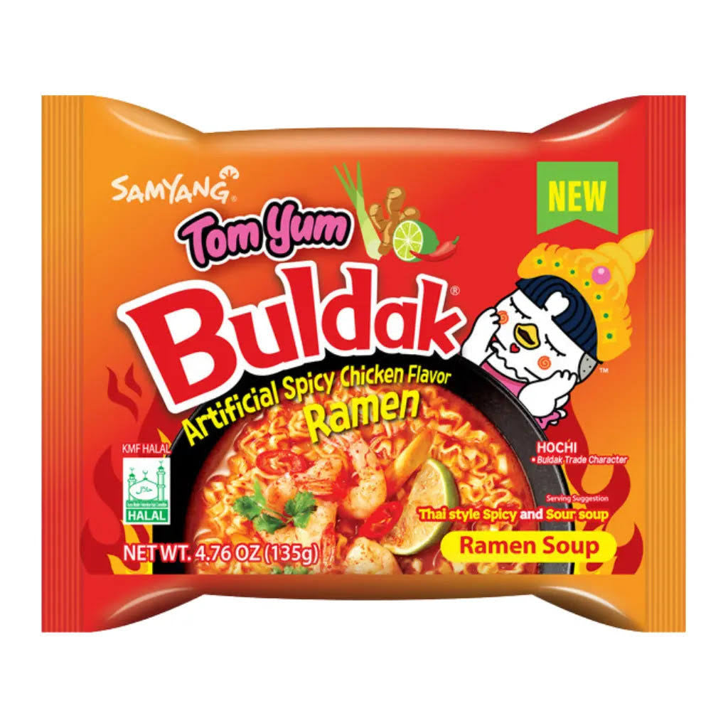 Samyang 5 Pack Buldak Tomyum Flavor Ramen