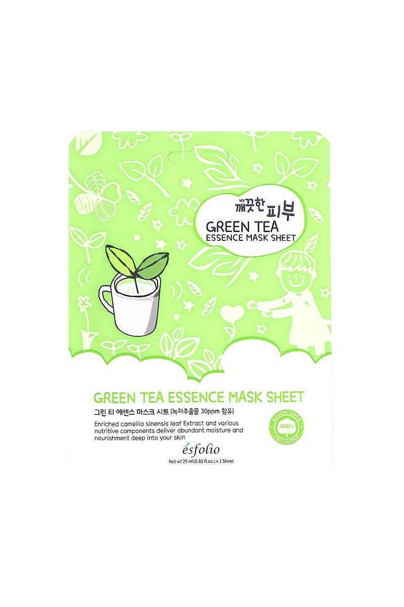 Esfolio Essence Mask Sheet Green Tea