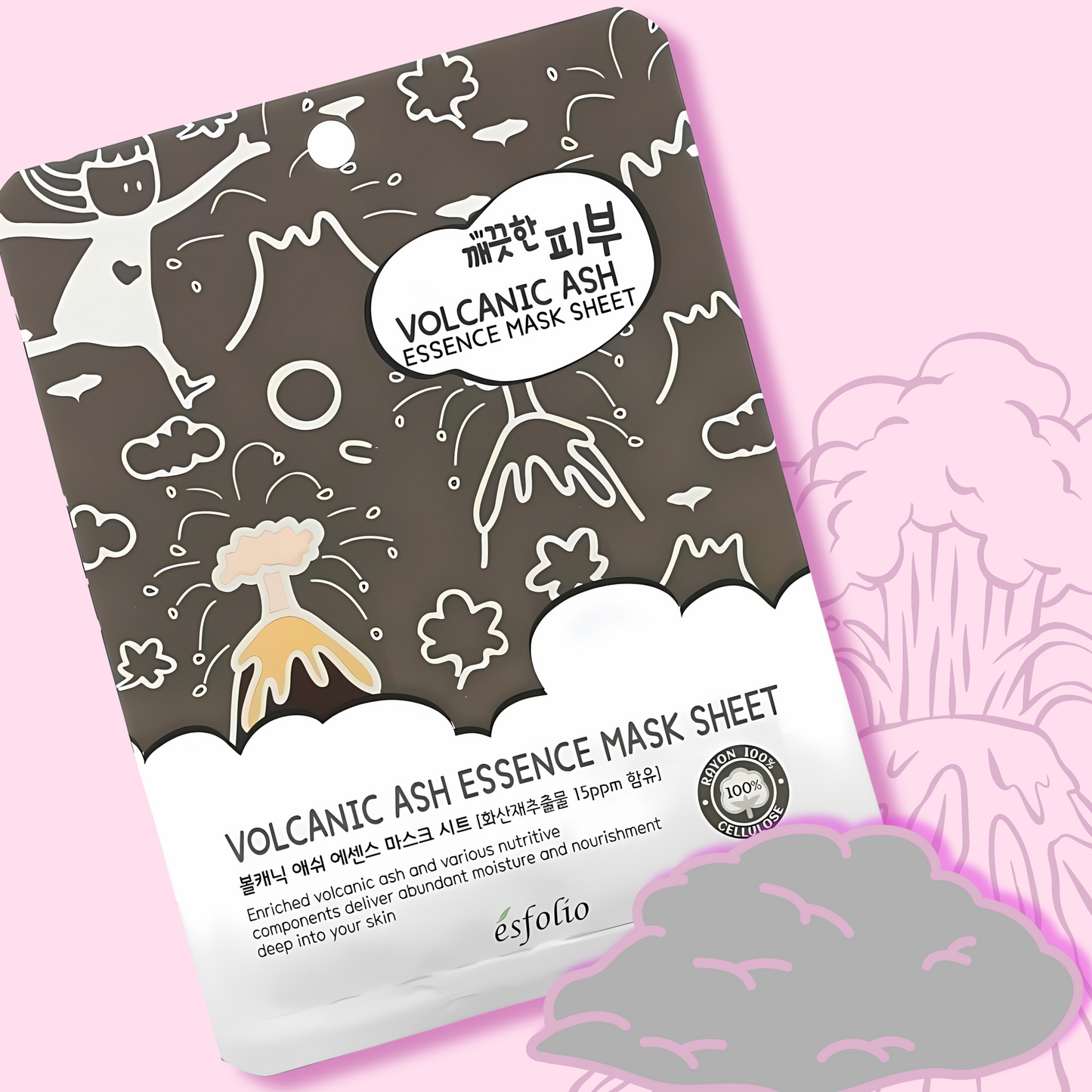 Esfolio Essence Mask Sheet Volcanic Ash