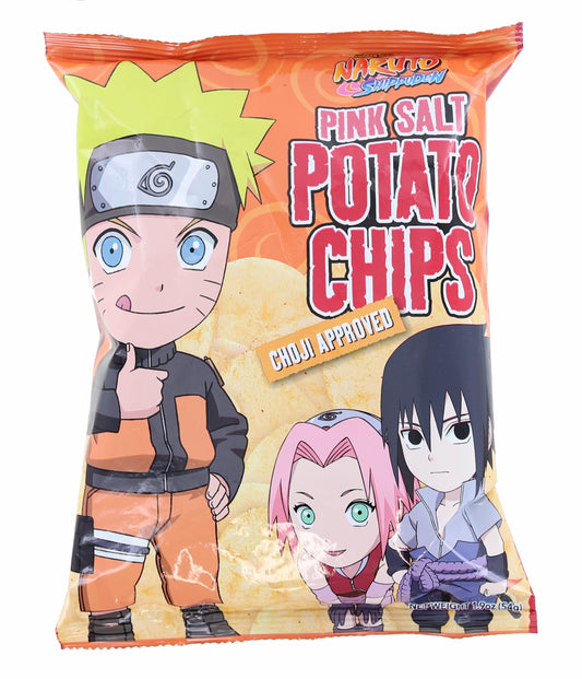 Naruto Pink Salt Flavor Potato Chips