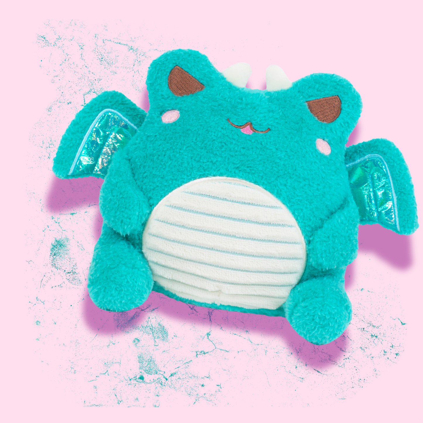 Cute Kawaii Lil Teal Dragon Wawa Soft Plush