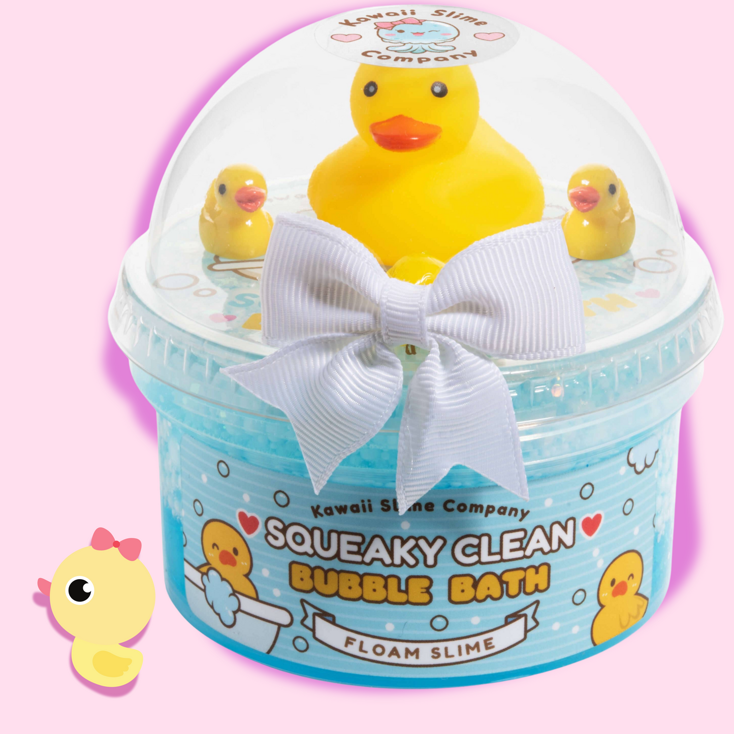 Kawaii Slime Co. Squeaky Clean Bubble Bath Floam Slime