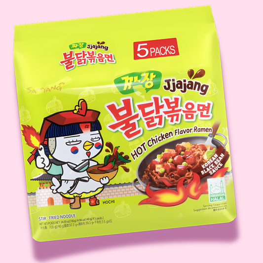 Samyang 5 Pack Buldak Jjajang Flavor Ramen