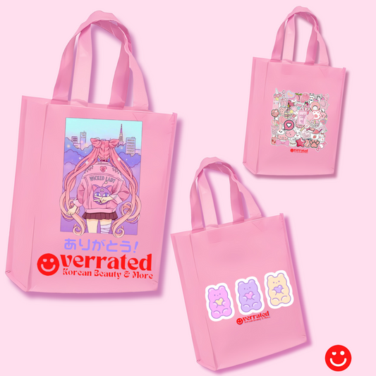 Free with in-Store Purchase of $9.99 or more. REUSABLE OVERRATED SHOPPER /TOTE