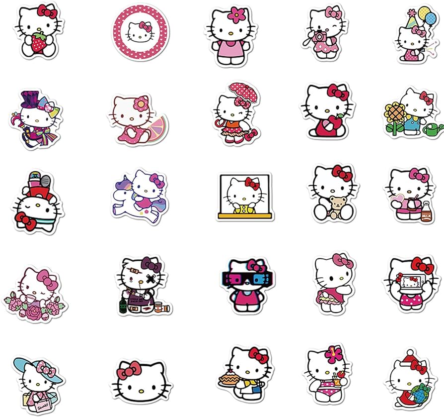 Individual Hello Kitty Sticker