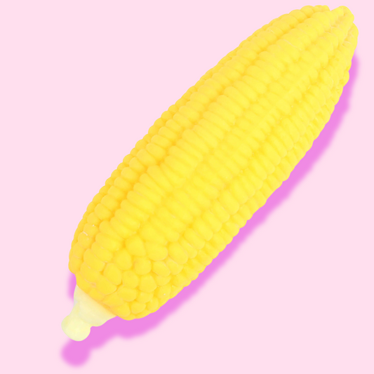 Kawaii Vegetable Market Stretchy & Squishy Realistic Corn On The Cob Sensory Toy