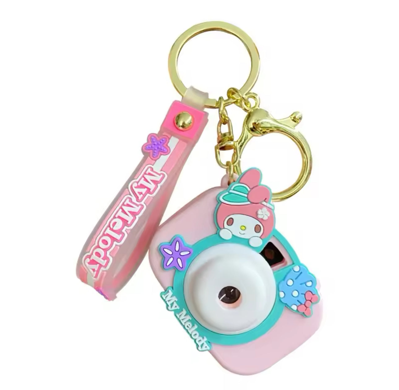 Sanrio Mini Kawaii Camera Projector Keychain