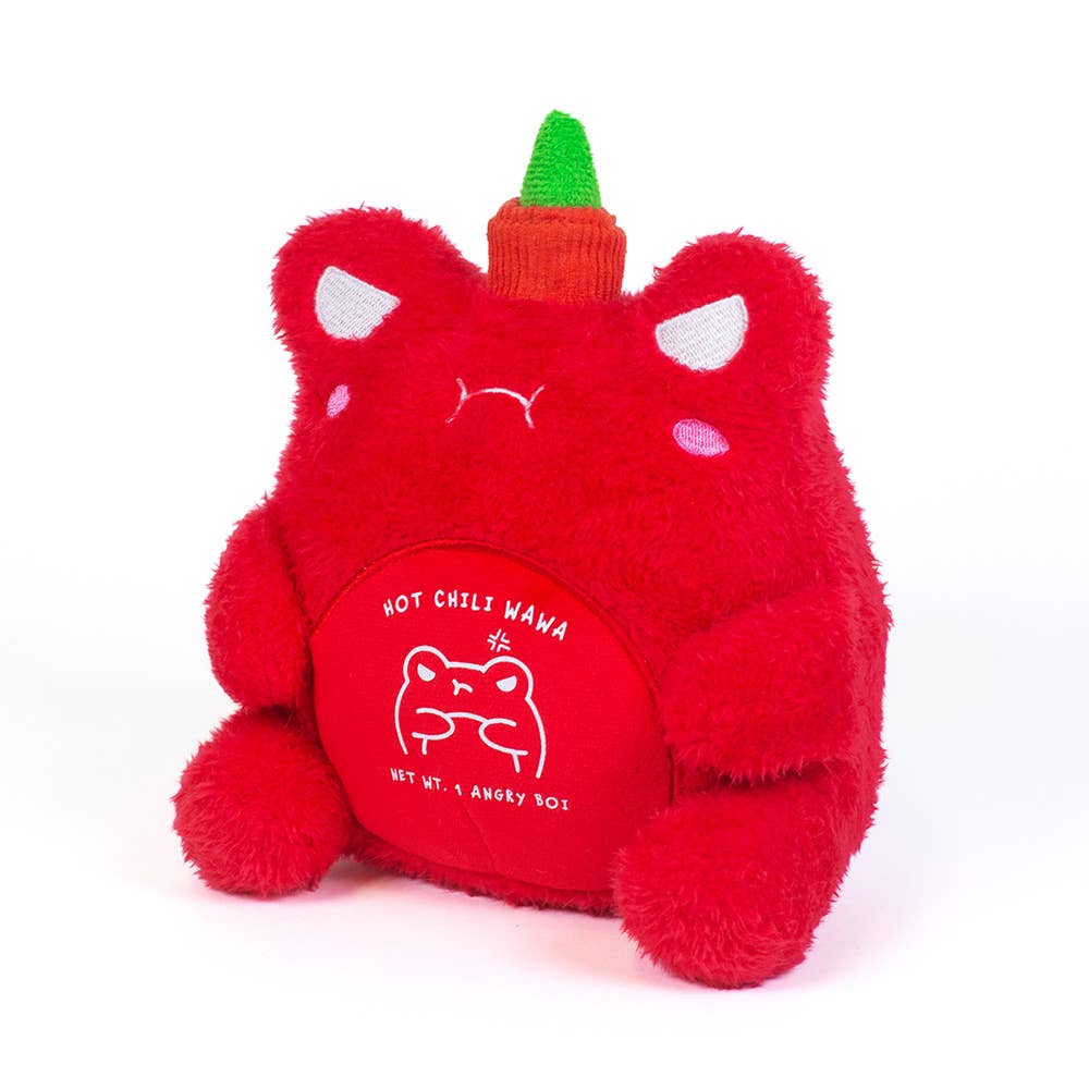 Grumpy Kawaii Hot Chili Wawa Plush