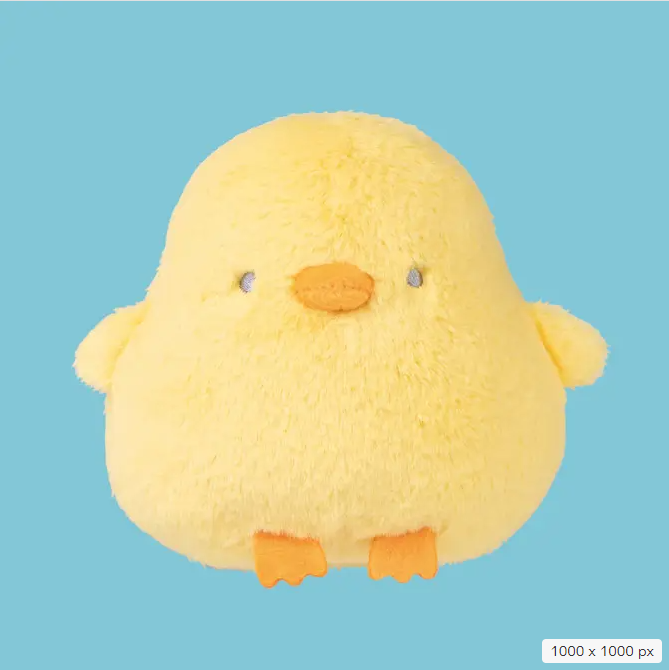 【Japanese plush】Chick PiyoPiyo Fuwarin Plush Toy M