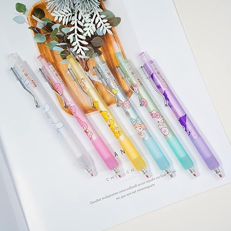 6 Piece Sanrio Pen Set - OVERRATED