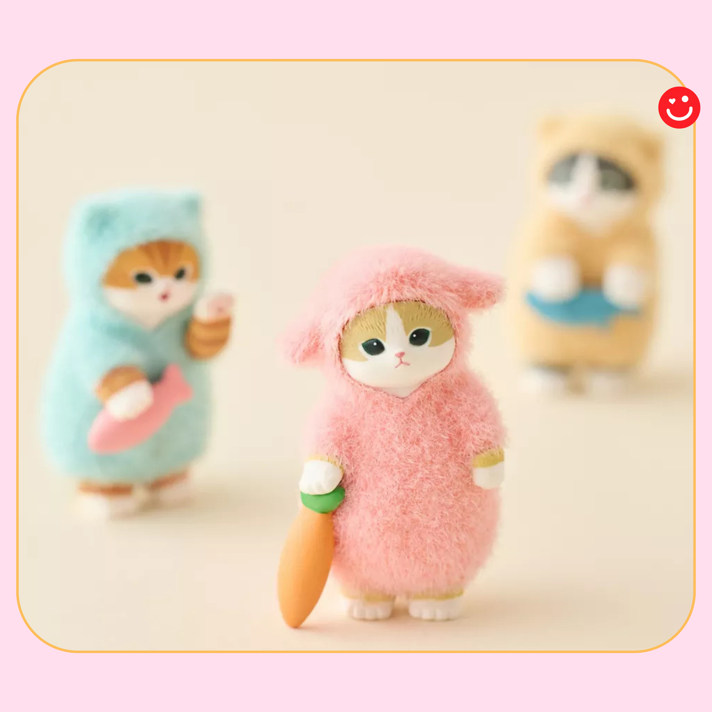 Mofusand Cat Fluffy Pajama Blind Box Figure