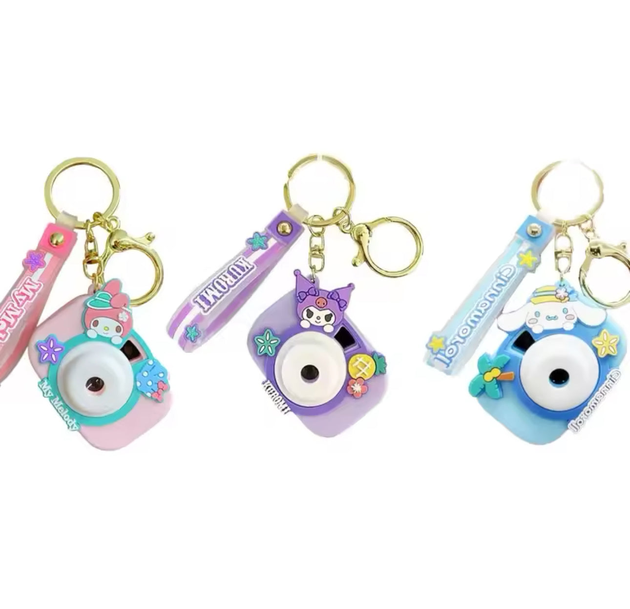 Sanrio Mini Kawaii Camera Projector Keychain