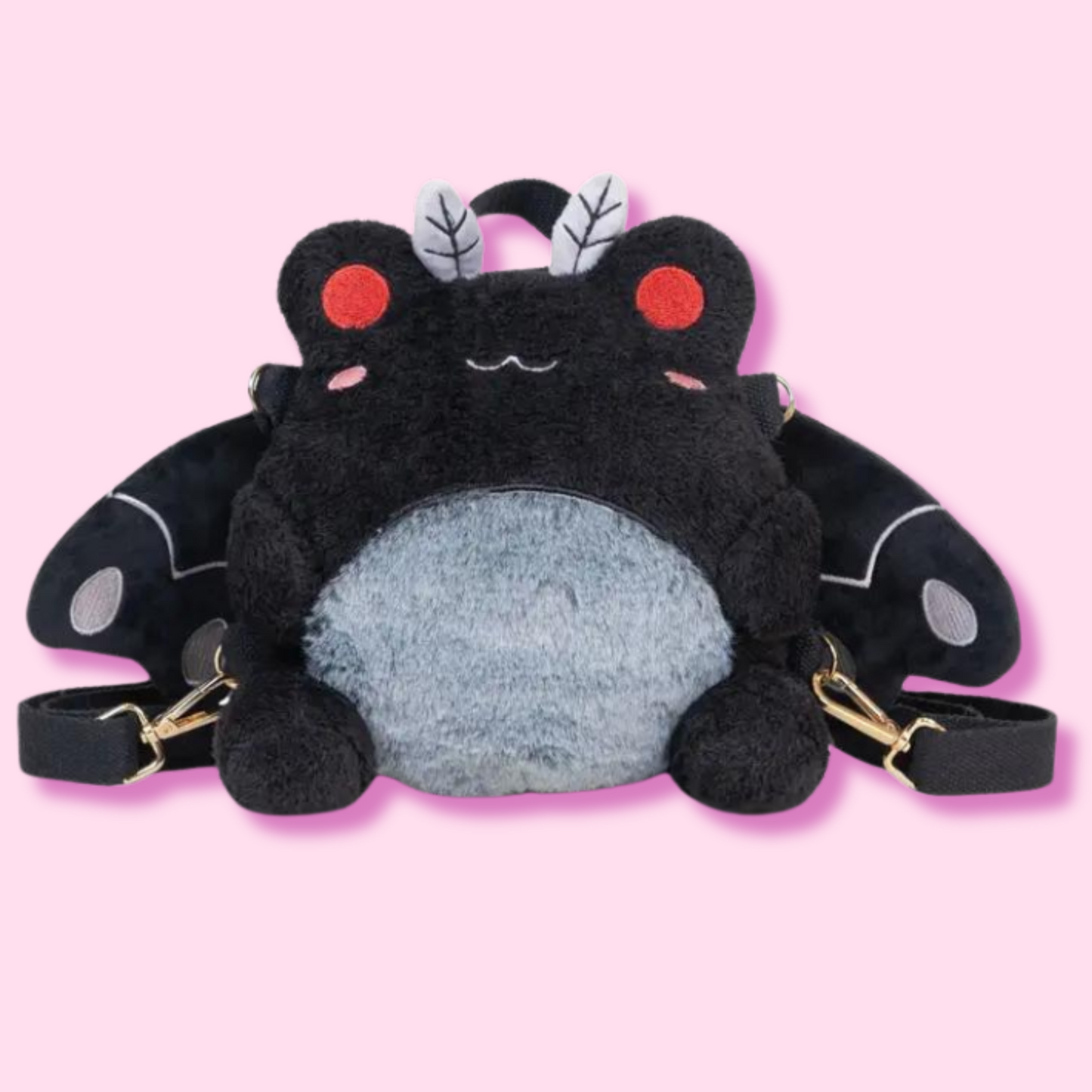 Kawaii Mothman Wawa Backpack Fluffy Moth Shoulder Bag / Backpack