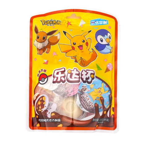 Pokemon Stick Cookies with Chocolate Sauce