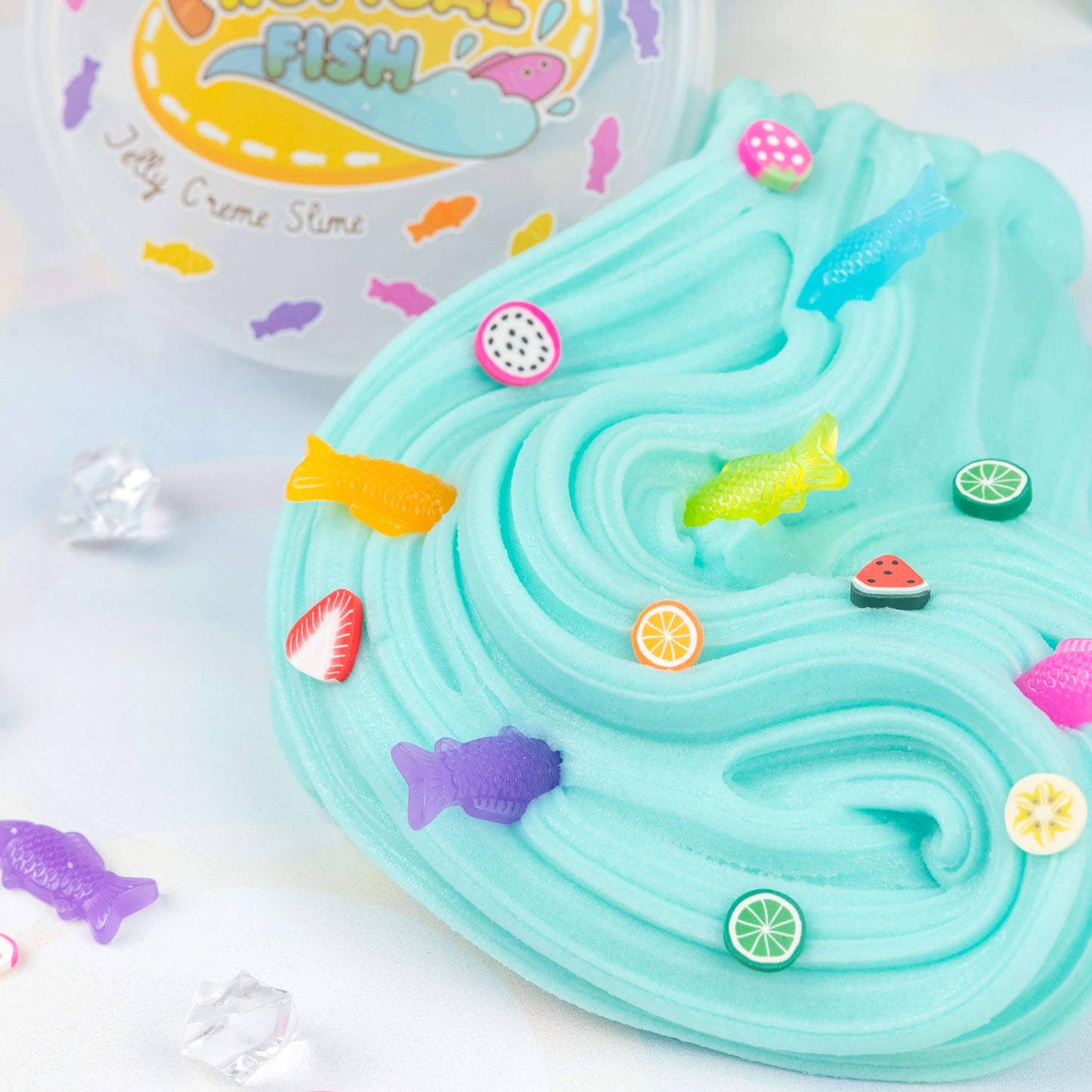 Kawaii Slime Co. Tropical Fish Jelly Creme Slime