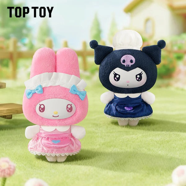 TOP TOY Sanrio Characters Fruit & Vegetable Series Mini Vinyl Keychain Pendant Blind Box