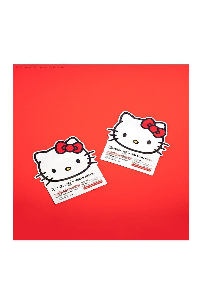 Crème Shop X Hello Kitty Brillian-C Boost Sheet Mask