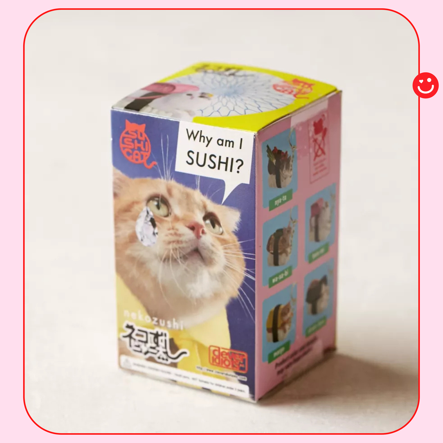 Sushi Cat Nekozushi Keychain Blind Box Figure