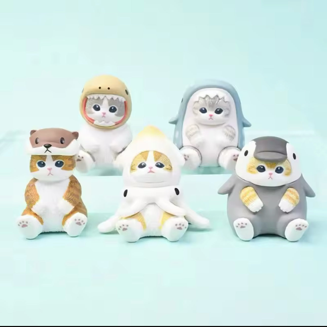 Mofusand Cat Aquarium Series Blind Box Figure