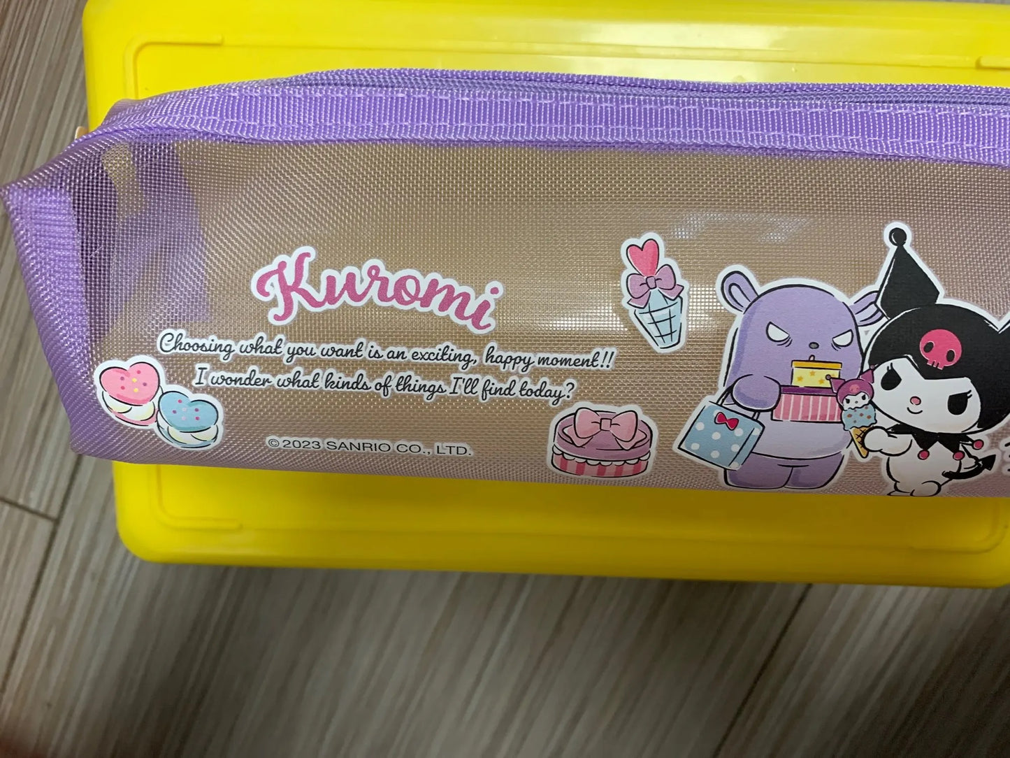 Sanrio Mesh Pencil Bag