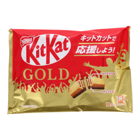 KitKat Gold Caramel Bag of 11 Mini KitKat’s