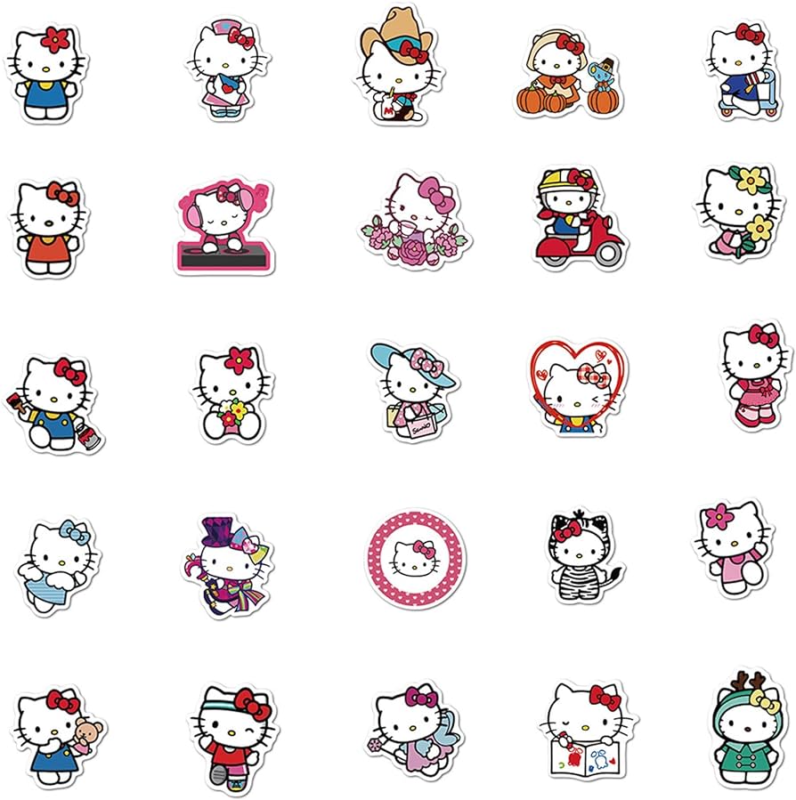 Individual Hello Kitty Sticker