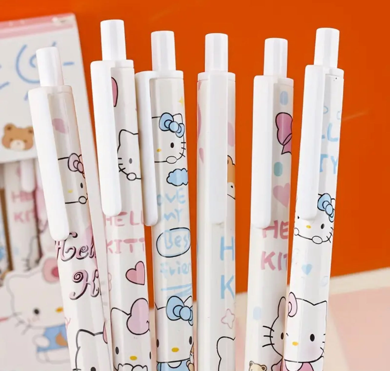 Sanrio Hello Kitty 6 Pack Pen Set